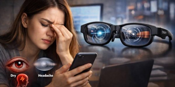 عینک خستگی چشم دیجیتال