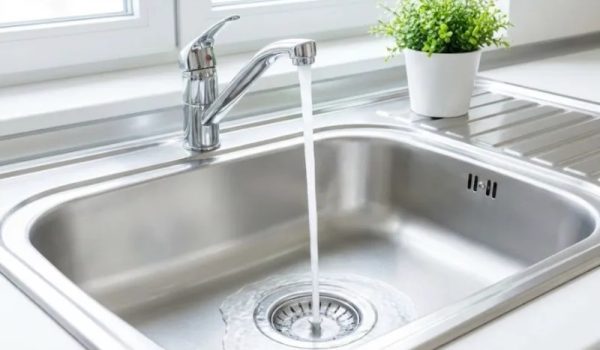 رفع گرفتگی لوله سینک