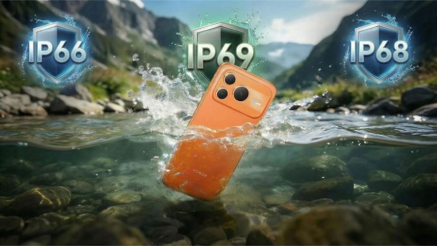 رتبه بندی IP گوشی