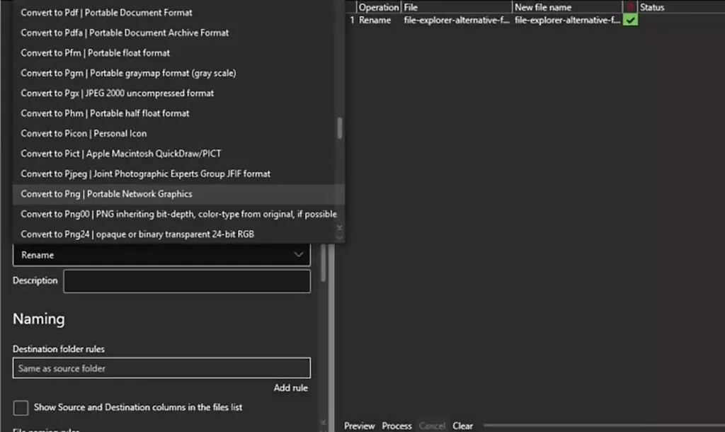تغییر نام همزمان فایل ها با File Automator