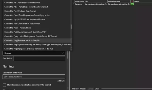 تغییر نام همزمان فایل ها با File Automator