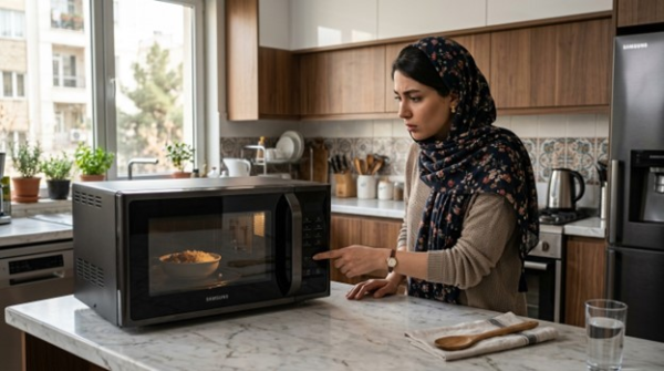 علت خاموش شدن ناگهانی مایکروفر سامسونگ