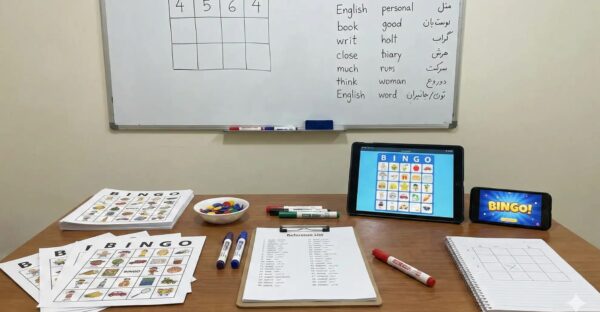 بینگو در کلاس زبان