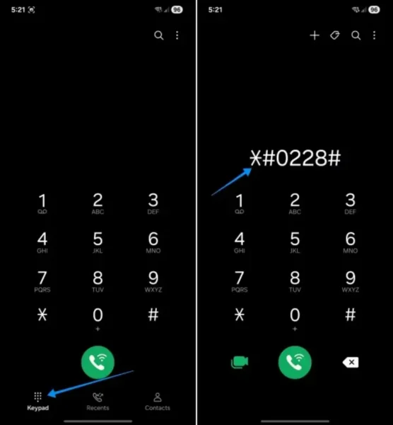 کدهای مخفی سامسونگ
