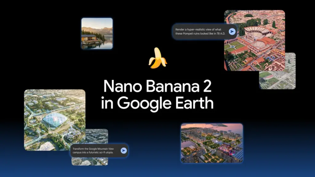گوگل ارث (Google Earth) به قابلیت تولید تصویر با هوش مصنوعی مجهز شد
