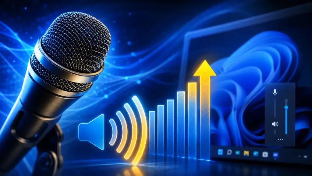 چگونه مشکل کم بودن صدای میکروفون در ویندوز 11 را حل کنیم؟