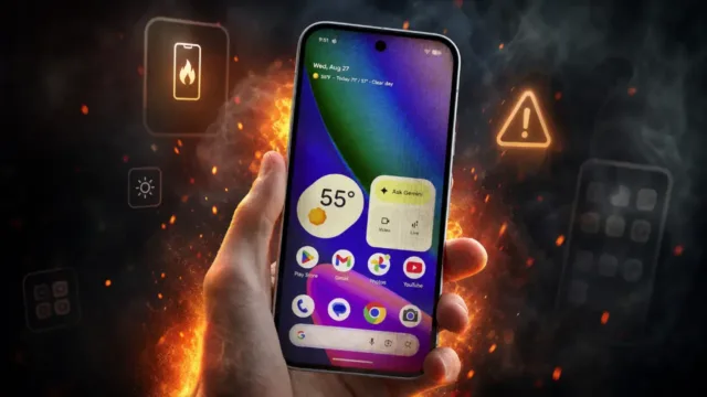 سوختگی صفحه نمایش گوشی