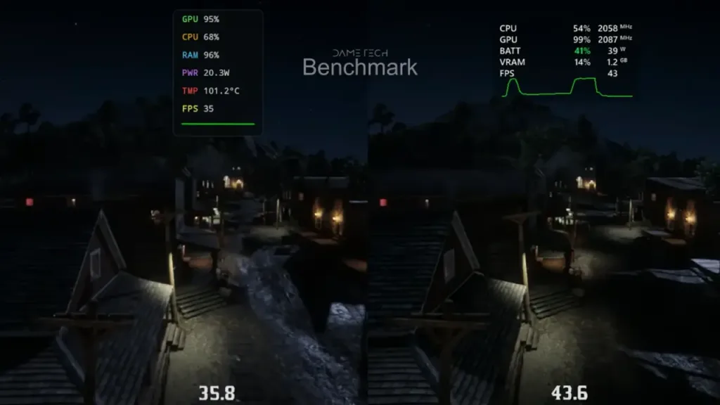 اجرای GTA V روی تبلت رد مجیک آسترا 2