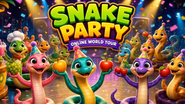 معرفی بازی Snake Party: Online World Tour