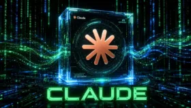 تصویر مفهومی چت‌بات Claude در حال کمک به توسعه هوش مصنوعی آنتروپیک با نمایش سهم ۲۶ درصدی تصویر مفهومی چت‌بات Claude در حال کمک به توسعه هوش مصنوعی آنتروپیک با ن