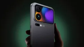 رندر مفهومی گوشی آنر ۷۰۰ پرو با نمایشگر دوم کنار دوربین‌ها در پنل پشتی رندر مفهومی گوشی آنر ۷۰۰ پرو با نمایشگر دوم کنار دوربین‌ها در پنل پشتی