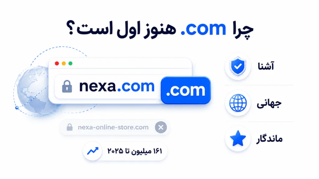 چرا Com هنوز انتخاب اول خیلی از کسب وکارهاست