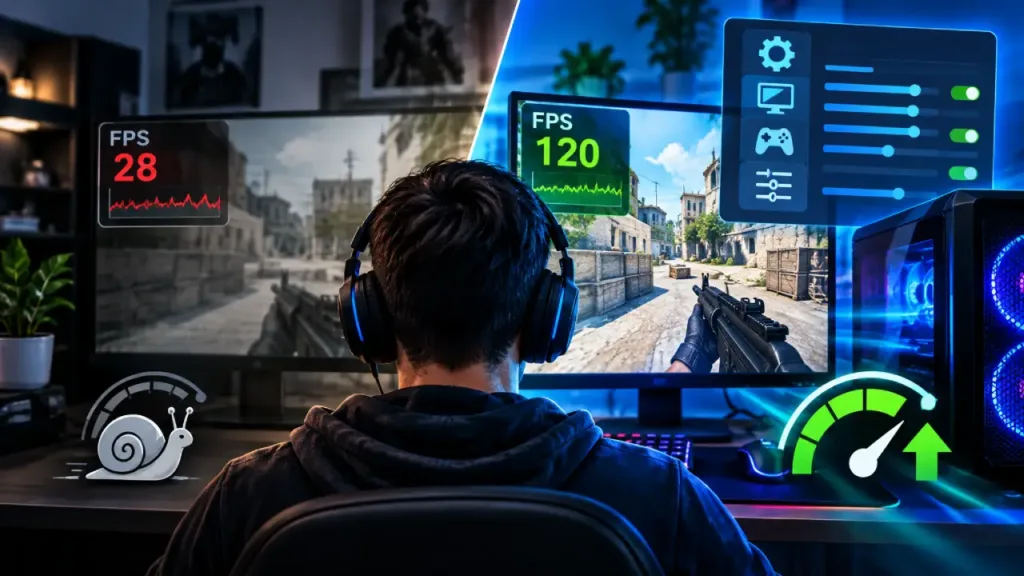 افزایش FPS بازی