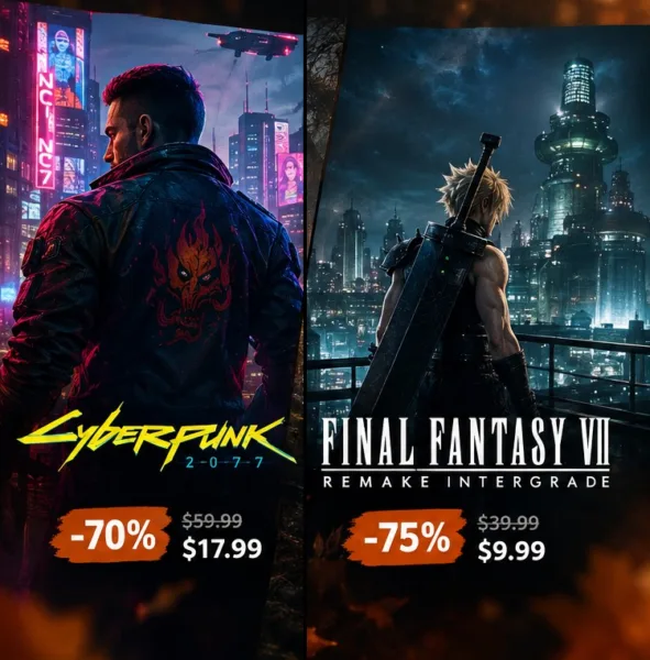 Cyberpunk And Final Fantasy Vii