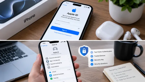 آموزش فعال سازی اپل آیدی در آیفون