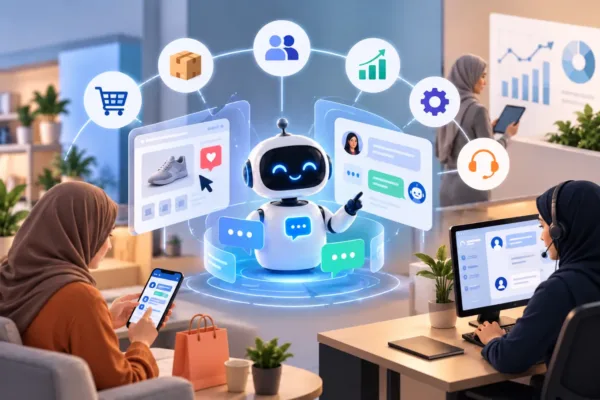 چت بات هوش مصنوعی برای پشتیبانی مشتری